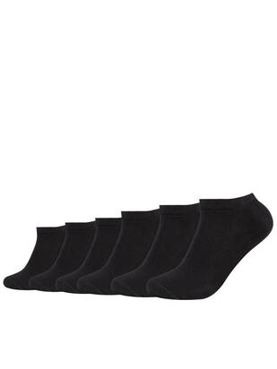 CAMANO Ca-Soft Sneaker Socken schwarz