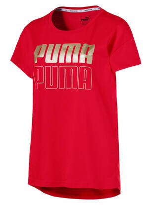 PUMA Fashion Graphic T-Shirt ribbon-rot-gold