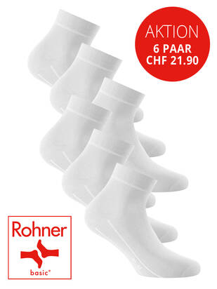 ROHNER Basic Quarters weiss